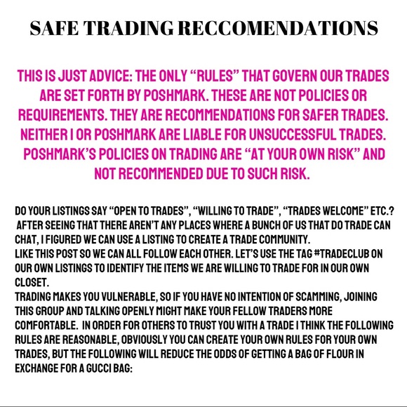 OPEN TO TRADES?  Like and comment to meet traders and make trades. Trade Group - Picture 3 of 8